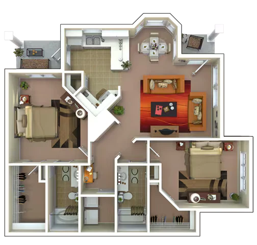 B3G - Attached Garage Included 2403 floor plan